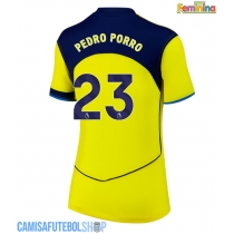 Camisa de time de futebol Tottenham Hotspur Pedro Porro #23 Replicas 3º Equipamento Feminina 2025-26 Manga Curta